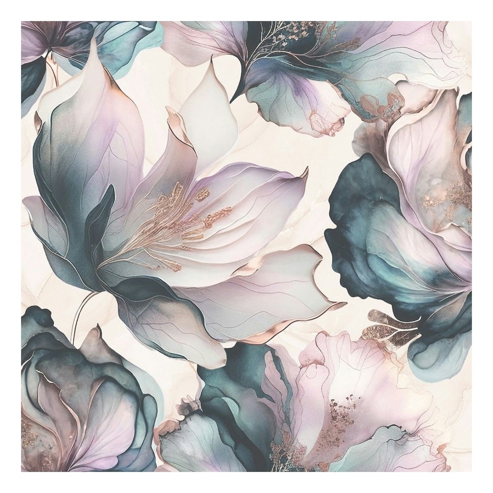 image 1 of World of Wallpaper Elysian Floral Wallpaper - Multicoloured - 10m x 53cm | Multi