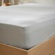 image 5 of Touch Of Linen - Ice Blue - Fitted Sheet Blue | Ice Blue | Super King