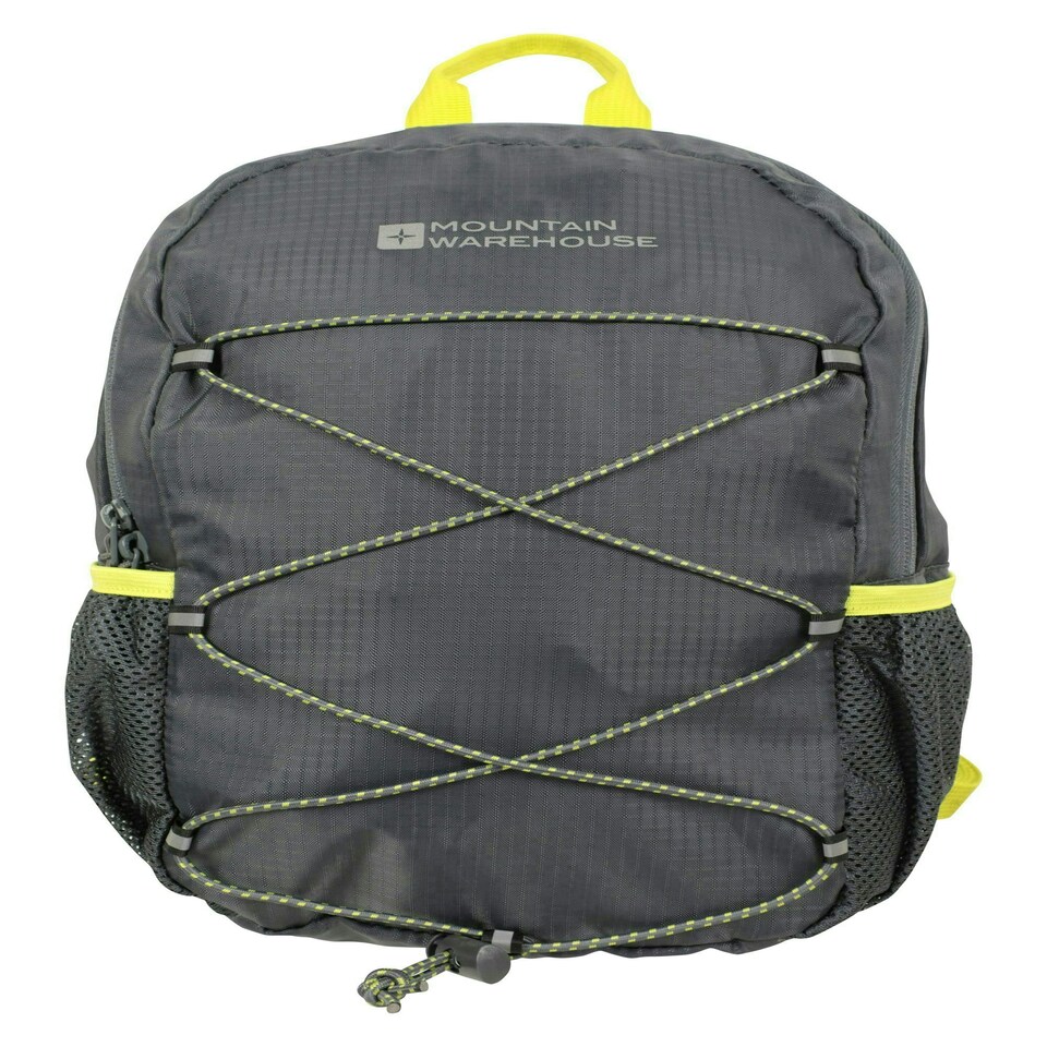 image 1 of Mountain Warehouse Trek Backpack Padded Soft Breathable Everyday Rucksack Bag Grey | Charcoal