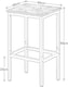 image 8 of Set of 2 Counter Height Stools | Brown