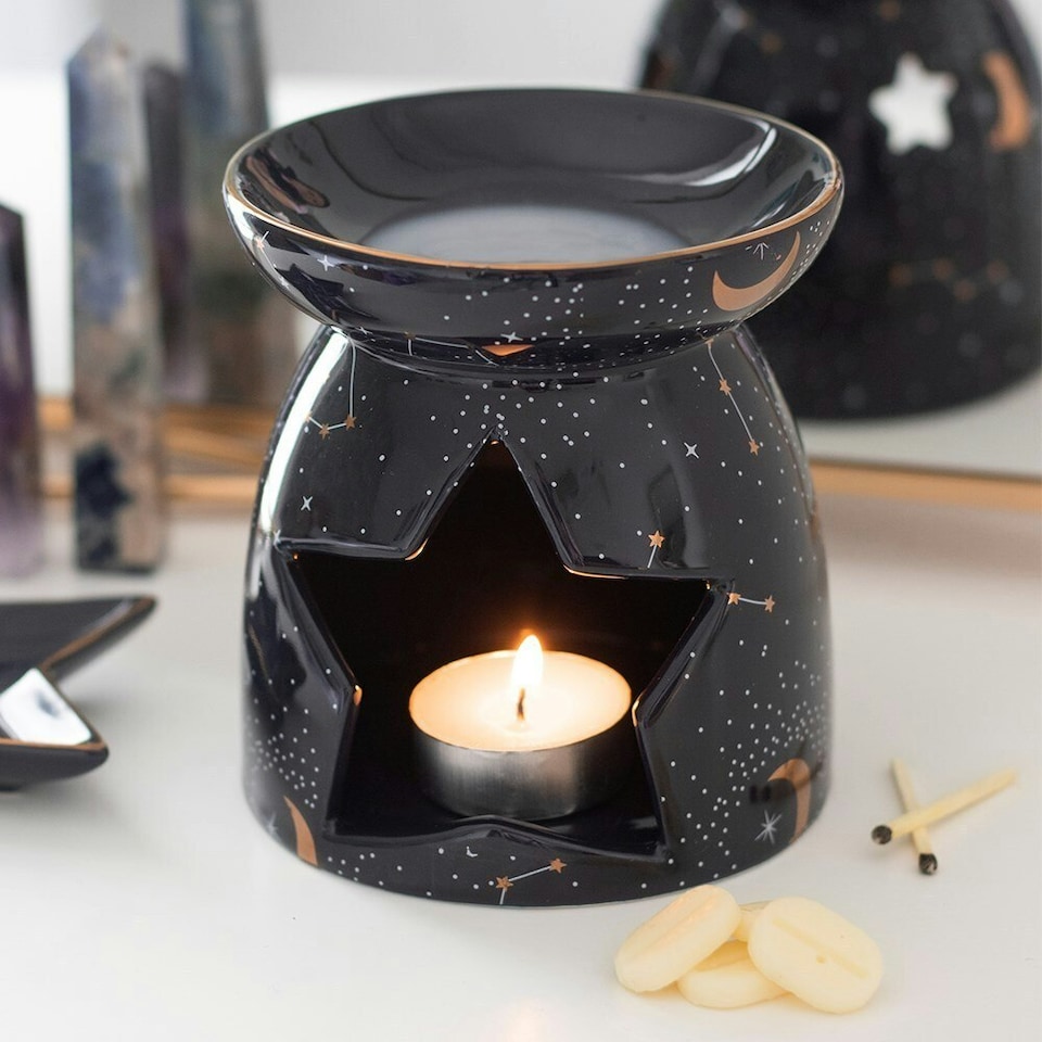 image 1 of Something Different Constellation Oil Burner - Purple - One Size