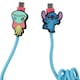 image 1 of Stitch 6ft Type-C Braided Molded Charging Cable Scrump Yay