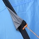 image 8 of Outsunny Camping Tent Dome Pop-up Tent with Windows for 4-5 Person Sky Blue