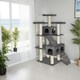image 9 of Cat Tree Knuti - 186 cm, sisal cat scratching post - Anthracite