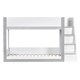 image 5 of Quince Bunk Bed - White and Silver -  Single (90cm)