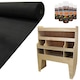 image 1 of 11sqm Black Van Lining & VW Transporter Racking Unit Black