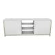 image 1 of Decorotika Otis  for TV's up to 63 inches with Cabinet and Open Shelves