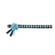 image 1 of ShowQuest Skipton Brow Band - Navy/Pale Blue/Silver - Pony