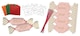 image 2 of Single Pack of 6 Make Your Own Christmas Dinner Cracker Kit