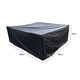 image 2 of KCT 215 x 215 x 87cm Square Garden Furniture Cover Black