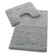 image 4 of VELVETIO Bath Mats & Pedestal Mat Set Anti Slip Super Soft Water Absorbent Yellow | Ochre