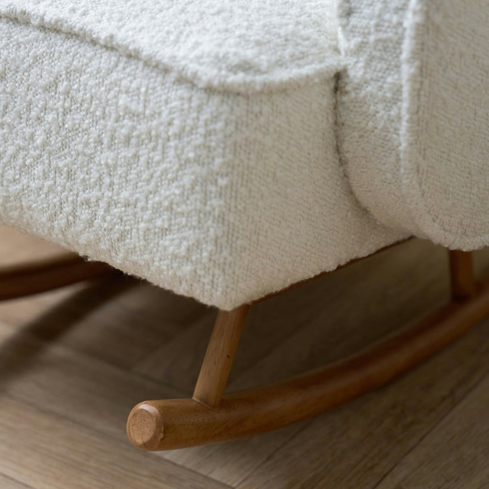 image 1 of Tutti Bambini Micah Mini Me Children's Rocking Chair - Fresh Cream Cream