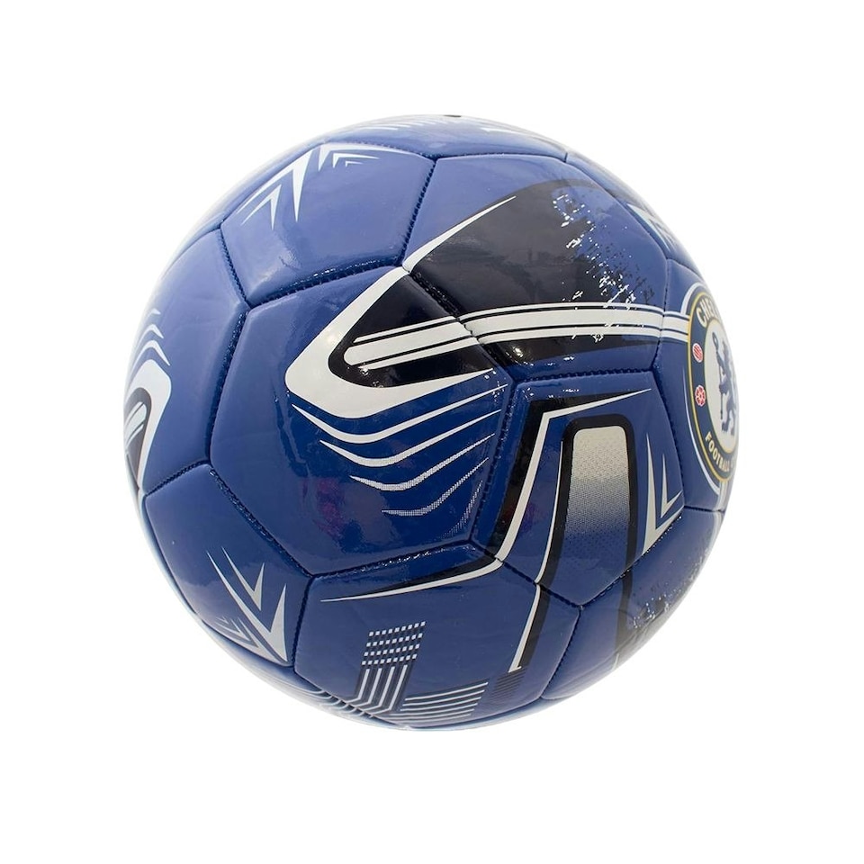 image 1 of Chelsea FC Turbine Crest Mini Football - Blue/White/Black - 1