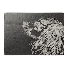The Just Slate Company Spaniel Slate Cheese Board
