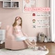 image 5 of AIYAPLAY Kids Armchair, Bear Shaped Toddler Chair, Baby Armchair for Bedroom Playroom Living Room, for Boys and Girls Aged 18 Months to 3 Years - Pink | Pink | Pink