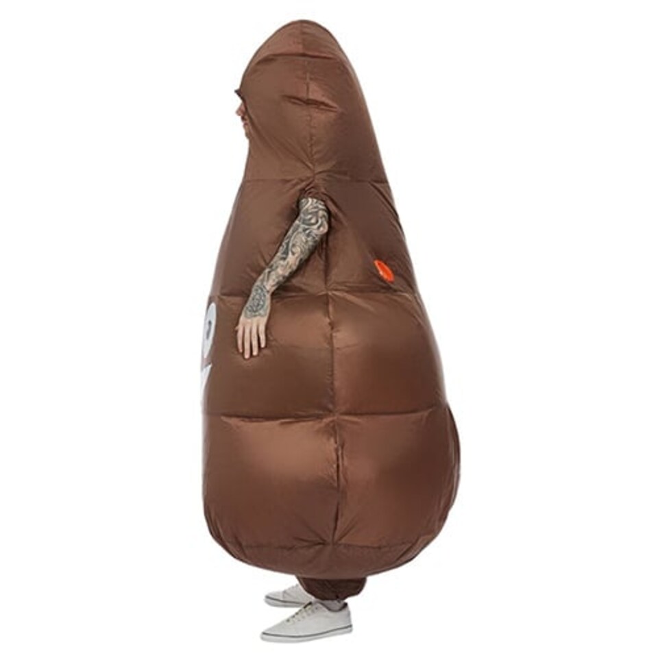 image 1 of Inflatable Poop Fancy Dress Costume Unisex Adult One Size