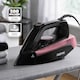 image 2 of GEEPAS 2400W Steam Iron Ceramic Soleplate, Black