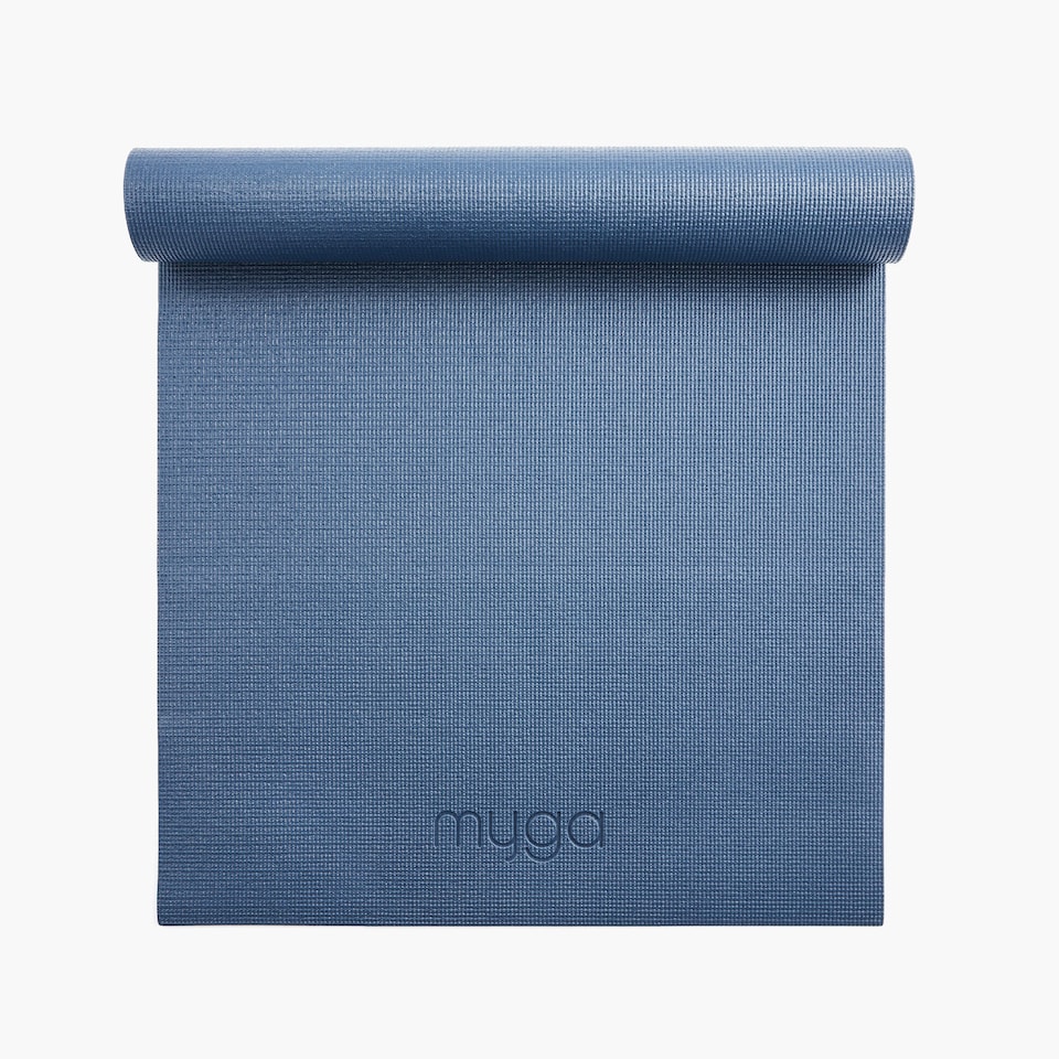 image 1 of Myga Entry Level Yoga Mat - Navy Peony