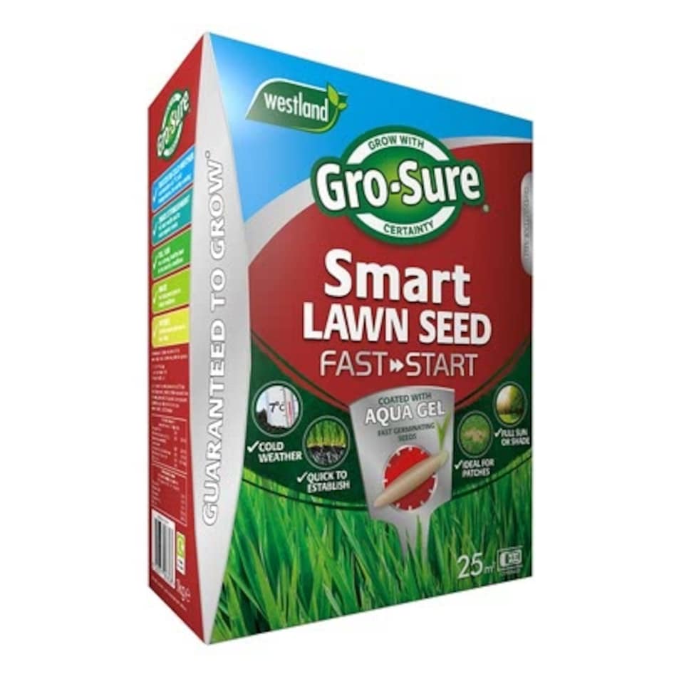 image 1 of GroSure Smart Lawn Seed Fast Start  Aqua Gel Coated, Germinates 40sqm
