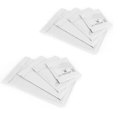500 x LL (230 x 330mm) Mail Lite White Padded Bubble Lined Postage Mailing Envelopes White | One Size