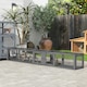 image 2 of PawHut Cat Tunnel, 250cm Extra Long Wooden Cat Play Tunnel with Eight Doors