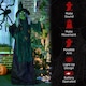 image 7 of HOMCOM 6ft Outdoor Halloween Decoration Witch, Standing Witch Prop Life Size with Sound and Motion Activated, Light Up Eyes Magical Heart, Talking Sound, Posable Arms, Moving Head