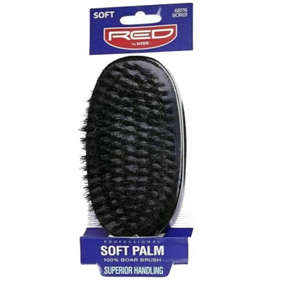 Red By Kiss Professional Smooth Styling Soft Palm Brush BOR01