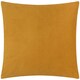 image 2 of Paoletti Evoke Cut Velvet Cushion Cover Orange