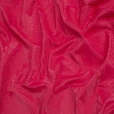 Minerva Core Range Pink Snakeskin Activewear Lycra Four Way Stretch Knit Fabric for Dressmaking, 140cm / 55" Wide - per metre