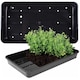 image 1 of 12 x Plastic Heavy Duty Seed Trays With Strong Rim For Extra Rigidity Ideal For Gardens & Greenhouse