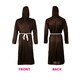 image 2 of Brown Medieval Monk Costume | Brown | XL