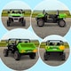 image 9 of HOMCOM Kids Ride on Car, Electric Car for Kids with Electric Bucket, 12V 2 Seater UTV with Shovel, Parental Remote, 4 Spring Suspension Wheels, Working Horn, Music - Green