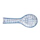 image 1 of Nicola Spring Hand-Printed Kitchen Spoon Rest - 26.5cm - Navy