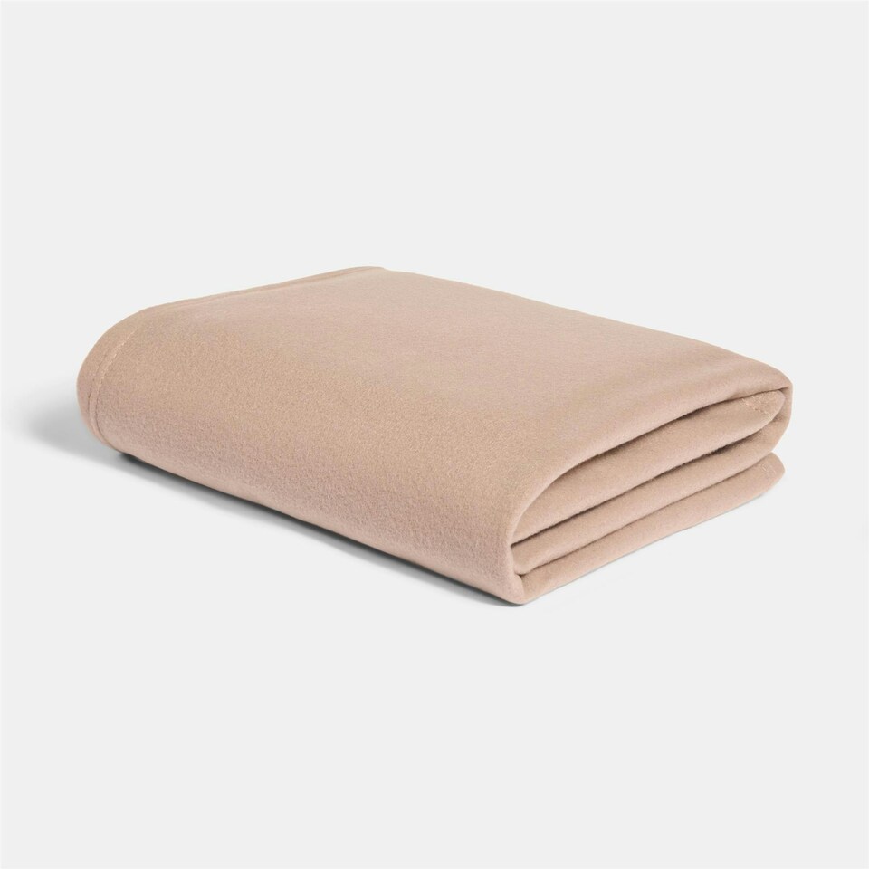 image 1 of OHS Soft Plush Polar Fleece Plain Throw Pink | Pink | Hot Pink - 200CMx240CM