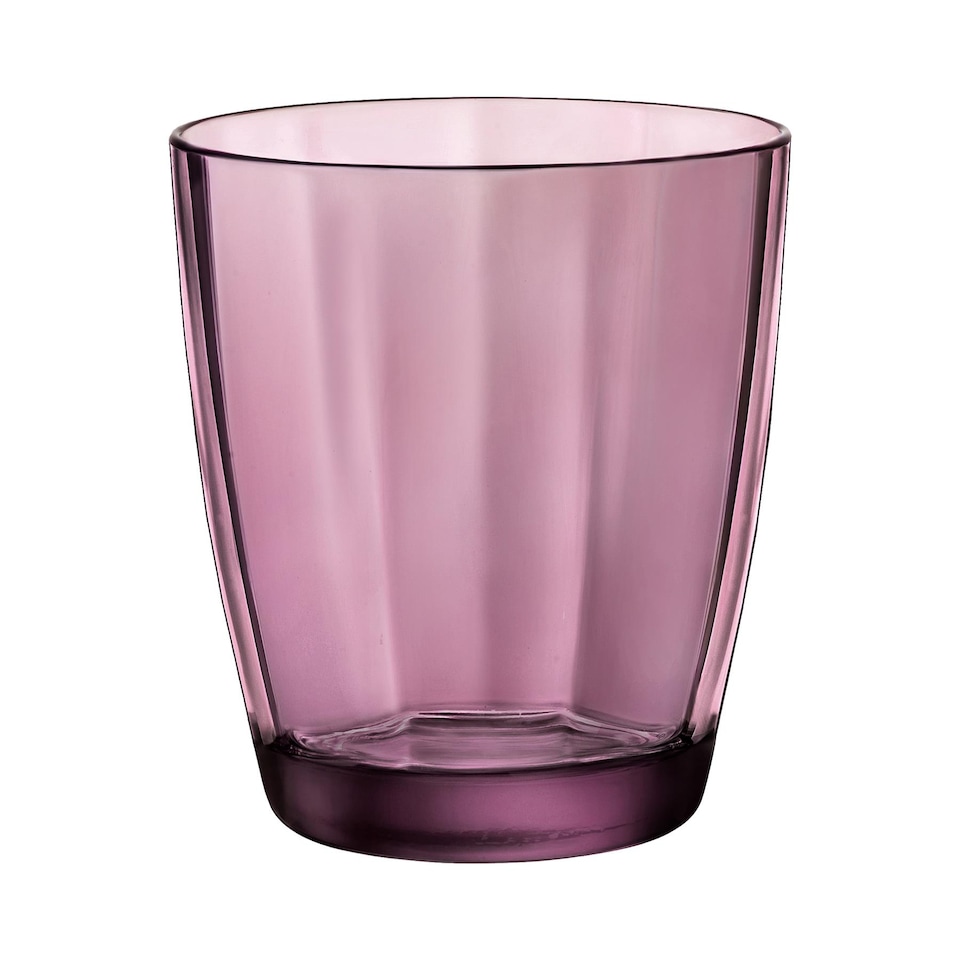 image 1 of Bormioli Rocco Pulsar Double Old Fashioned Glasses - 390ml - Purple - Pack of 6 | Purple | Purple