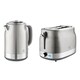 image 1 of Swan Retro Revive Stainless Steel Jug Kettle & 2 Slot Toaster Set