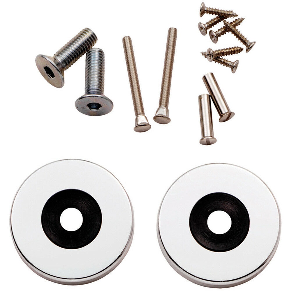 Loops Rose Pack to suit Aluminium Pull Handles 52 x 8mm Satin Anodised Aluminium