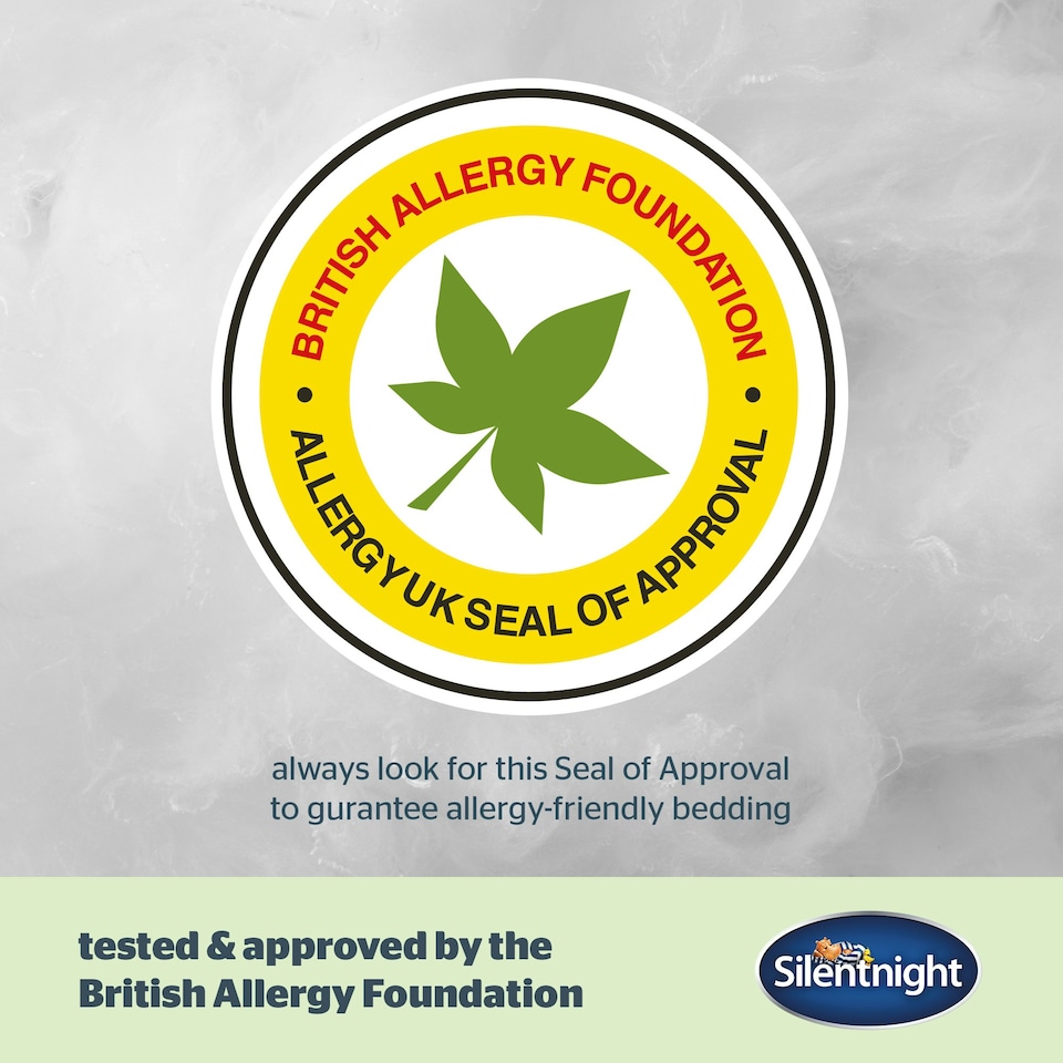 image 1 of Silentnight Anti Allergy Ultimate Mattress Topper 10 cm | White | Super King