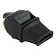 image 1 of Fox 40 Sonik Blast Whistle and Lanyard - Black - One Size (UTRD3801)