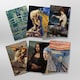 image 3 of Famous Paintings Old Masters Multipack Of 8 Cards Historic Art Set