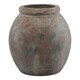 image 1 of Hill Interiors Siena Shaped Planter - Brown - 31cm x 30cm x 30cm