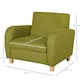 image 7 of HOMCOM Kids Armchair Children Mini Sofa Wood Frame High Back Bedroom Furniture 
