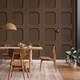 image 3 of Fine Decor FD43977 Sloane Panel Wallpaper, Clay