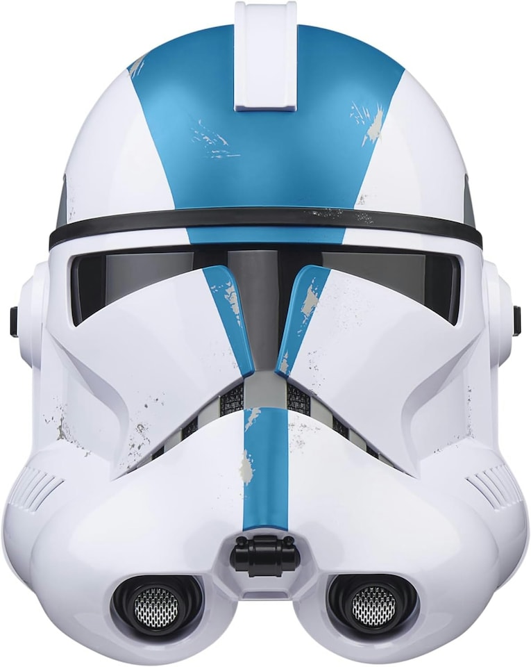 image 1 of Star Wars The Black Series Clone Trooper Electronic Helmet (501st Legion)