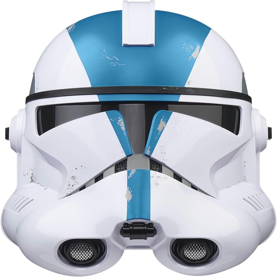 image 1 of Star Wars The Black Series Clone Trooper Electronic Helmet (501st Legion)