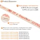 image 2 of NOVECRAFTO Carpet Gripper Rods – 76cm Pre-Nailed Strips with Dual-Purpose Pins for Underlay Installation on Stairs, Concrete & Wood Floors Brown | 40