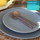 image 2 of Argon Tableware Stainless Steel Teaspoons - 14.5cm - Copper - Pack of 12