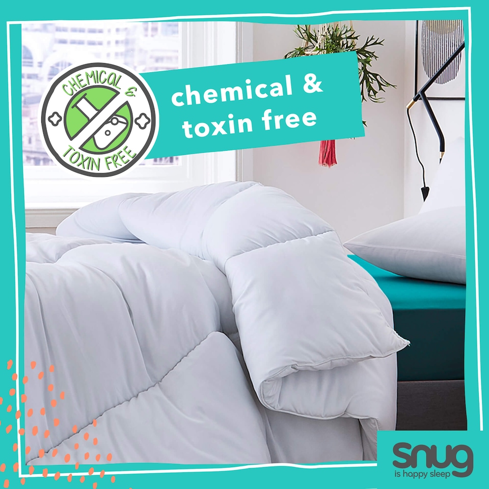 image 1 of Snug Complete 10.5 tog Bedset | White | Single
