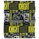 image 1 of Batman Dark Knight Comic Montage Blanket - Multicoloured - One Size