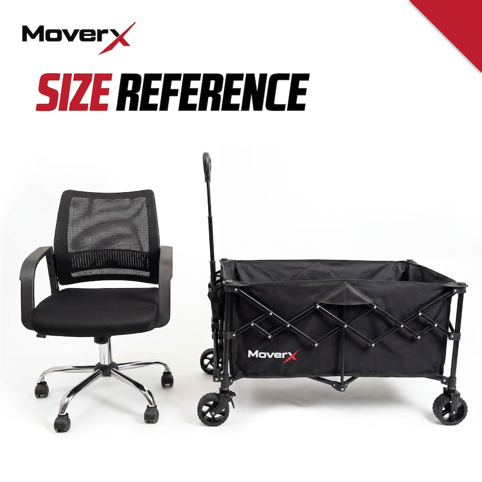 image 1 of MoverX 220L/100kg Folding Camping Trolley